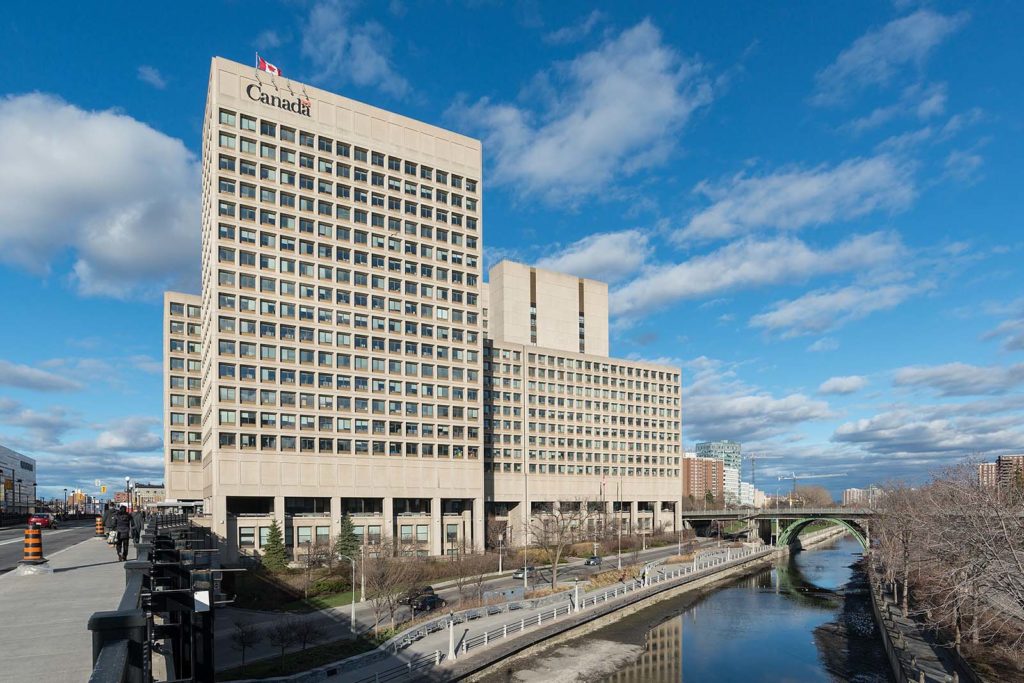 Major-General_George_R_Pearkes_Building_Ottawa_West_view_20170422_1