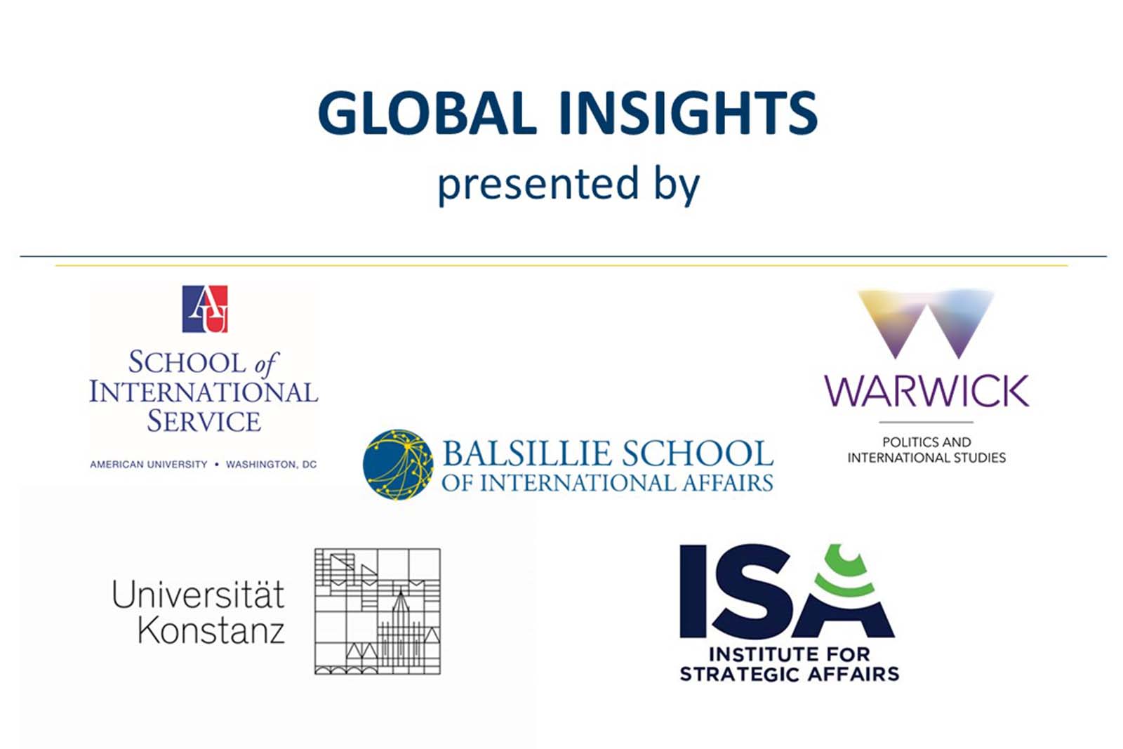 Global Insights partner logos