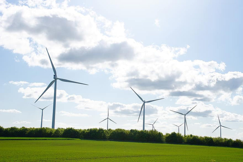 wind turbines